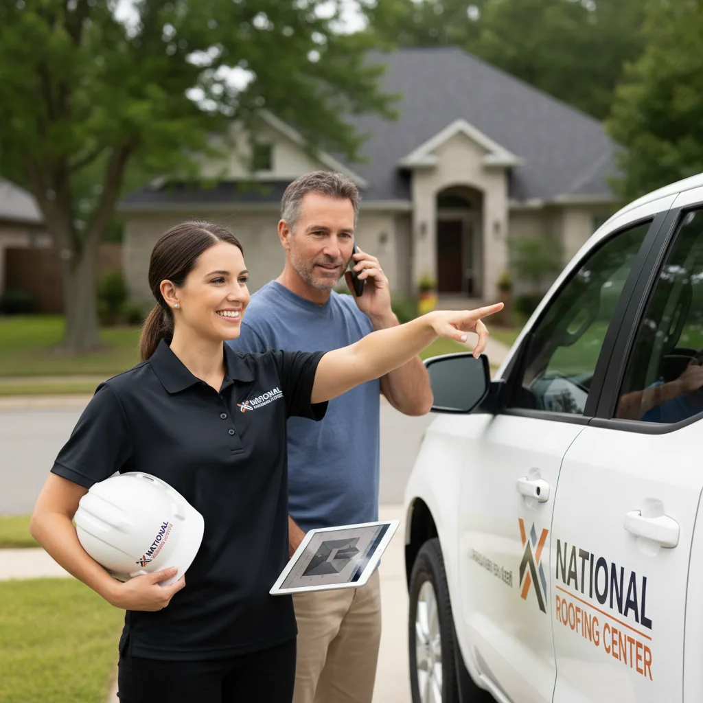 National Roofing Center customer support in Waddy